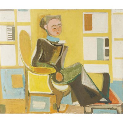 Lot 38 - Janice Biala American, 20th Century (i)...