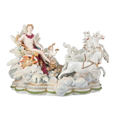 Lot 1079V - Meissen Mythological Porcelain Figural Group...