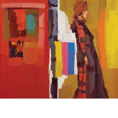 Lot 60 - Nicola Simbari Italian, b. 1927 Woman Emerging...