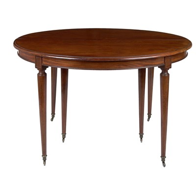 Lot 483 - Directoire Mahogany Dining Table Circa 1800...