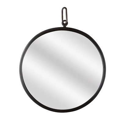 Lot 100 - 20th Century Design Mirror Steel Diameter 31...