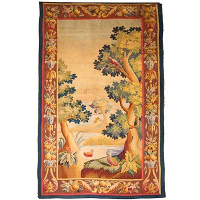 Lot 564 - Aubusson Verdure Tapestry France, 19th century...