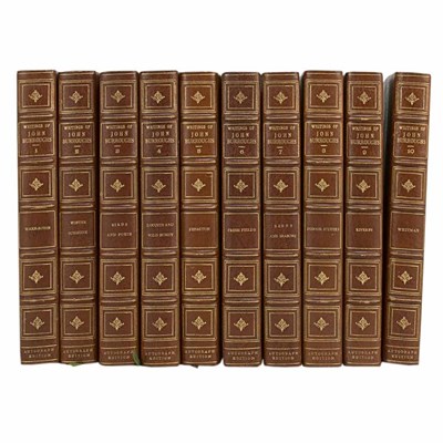 Lot 118 - BURROUGHS, JOHN The Writings of John Burroughs....