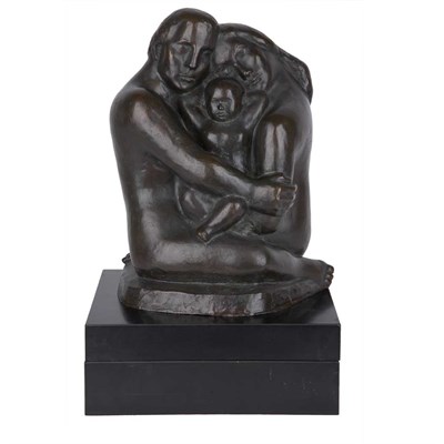 Lot 251 - William Zorach American, 1887-1966 Family,...