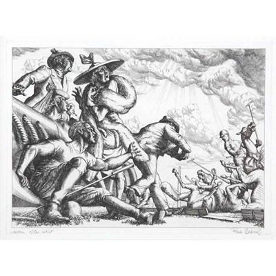 Lot 375 - Paul Cadmus (1904-1999) POLO SPILL (ASPECTS OF...