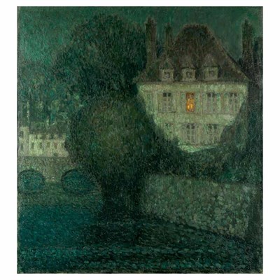 Lot 28 - Henri Le Sidaner French, 1862-1939 La Maison...