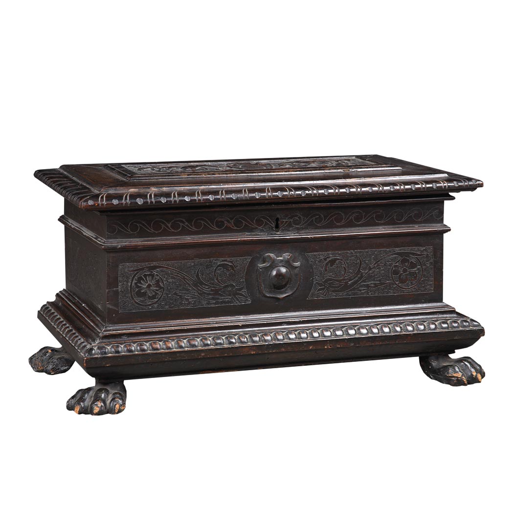Lot 146 - Italian Renaissance Walnut Document Box 18th...