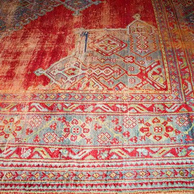 Lot 300 - Oushak Carpet West Anatolia, last quarter of...