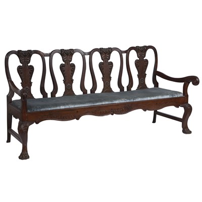 Lot 308 - Anglo Colonial George II Quadruple Chairback...