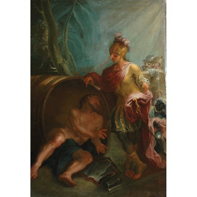Lot 109 - Circle of Francesco Fontebasso Alexander and...