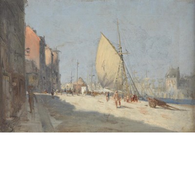 Lot 216 - Frank Myers Boggs American, 1855-1926 Le Port...