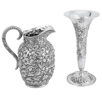 Lot 222 - Two American Sterling Silver Holloware...