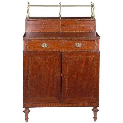 Lot 555 - George IV Mahogany Writing Desk Circa 1825 The...