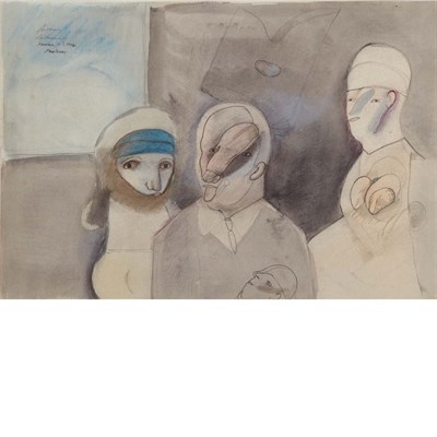 Lot 20 - Jose Luis Cuevas Mexican, b. 1934 Three...