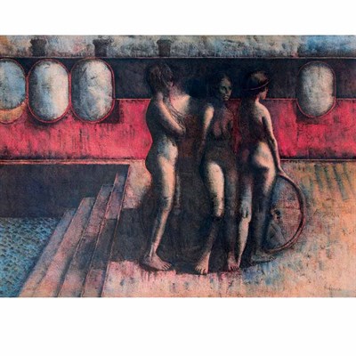 Lot 459 - Armando Morales [THREE FIGURES] Color...