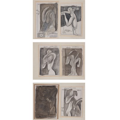 Lot 18 - Jose Luis Cuevas Mexican, b. 1934 Visiones de...