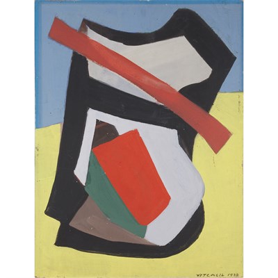 Lot 100 - Vaclav Vytlacil American, 1892-1984 Untitled,...