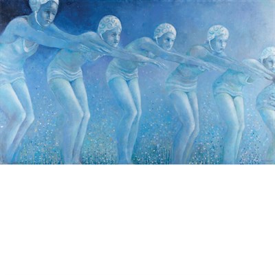 Lot 174 - Ann Chernow American, b. 1936 Cruising Down...