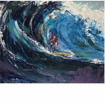 Lot 168 - LeRoy Neiman American, b. 1926 Surfer, 1967...