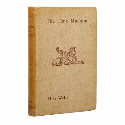 Lot 345 - WELLS, [H]ERBERT [G]EORGE The Time Machine. An...