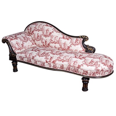 Lot 1131A - Neoclassical Style Black and Gold Painted...