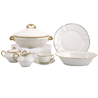 Lot 184 - Martial Redon Limoges Gilt Decorated Porcelain...
