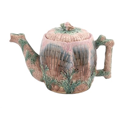 Lot 192 - Griffin, Smith & Hill Etruscan Majolica Teapot...