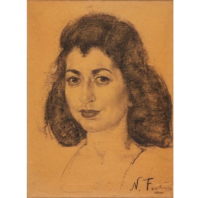 Lot 39 - Nicolai Fechin Russian, 1881-1955 Portrait of...