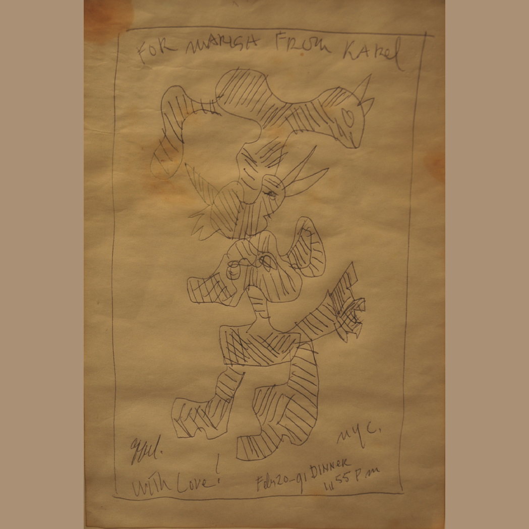 Lot 5 - Karl Appel American/French/Italian, 1921-2006...