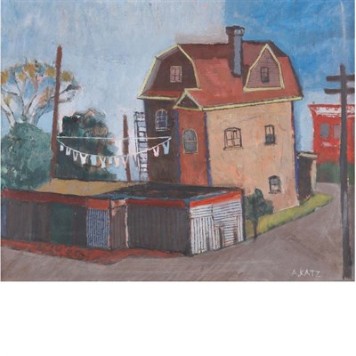 Lot 92 - Alex Katz American, b. 1927 Queens Houses,...