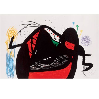 Lot 456 - Joan Miró L'AIEULE DES 10,000 AGES (M. 1084)...