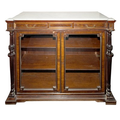 Lot 577 - Louis XVI Style Brass Mounted Carved and...