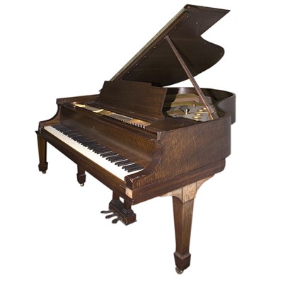 Lot 110 - Steinway & Sons Mahogany Medium Grand Piano...