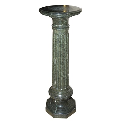 Lot 668 - Neoclassical Style Green Serpentine Marble...