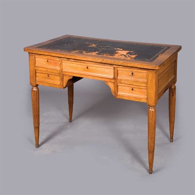 Lot 133 - Louis XVI Style Fruitwood Bureau Plat Height...