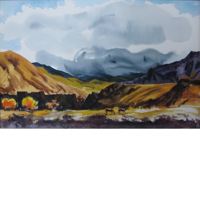 Lot 54 - Edwin L. Fulwider American, 1913-2003 Storm,...