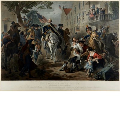 Lot 94 - After Felix O.C. Darley TRIUMPH OF PATRIOTISM...