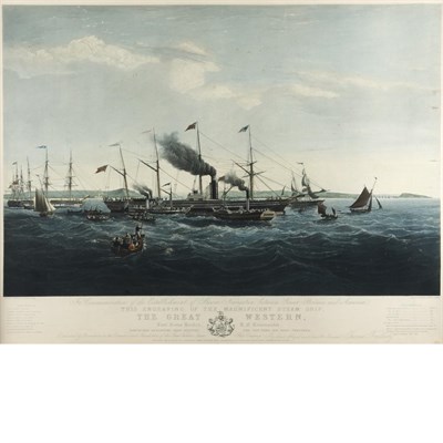 Lot 108 - After Joseph Walter Bristol THE GREAT WESTERN...