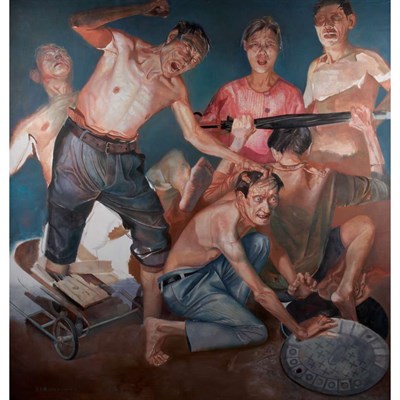 Lot 184 - Liang Haopeng Chinese, b. 1977 Thief Stealing...