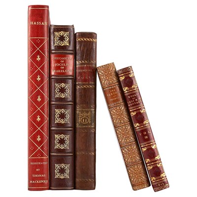 Lot 329 - [FINE BINDINGS] Group of approximately fifty...