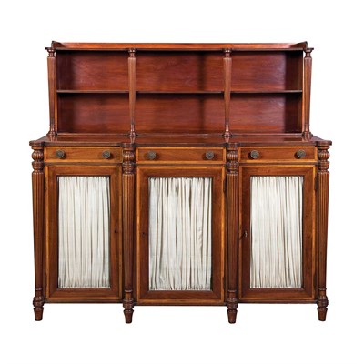 Lot 242 - Regency Style Mahogany Side Cabinet Early 20th...
