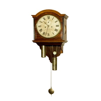 Lot 408 - Victorian Mahogany Wall Clock 19th Century...