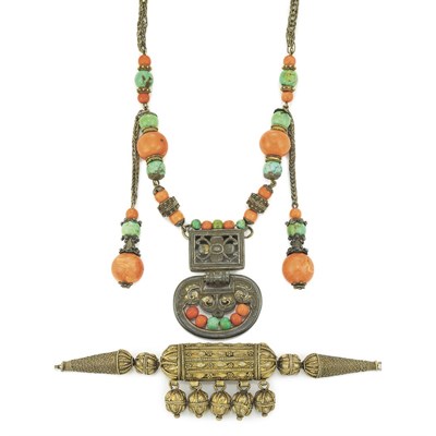 Lot 20 - Two Ethnic Necklaces