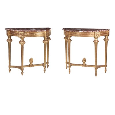 Lot 484 - Pair of Northern European Neoclassical...