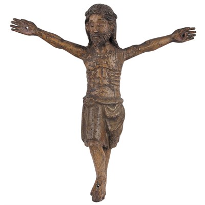Lot 184 - Continental Polychrome Decorated Corpus...