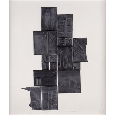 Lot 465 - Louise Nevelson (1899-1988) THE NIGHT SOUND...