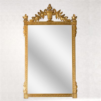 Lot 217 - Neoclassical Style Gilt-Wood Mirror Height 49...