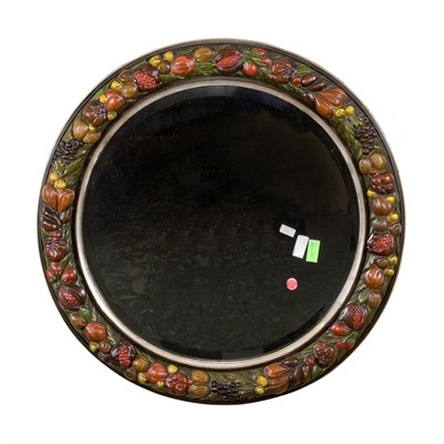 Lot 197 - Group of Floral Decorated Mirrors...