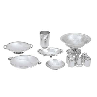 Lot 258 - Group of Georg Jensen Sterling Silver...