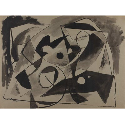 Lot 101 - John von Wicht American, 1888-1970 Cubist...